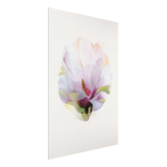 Flower print WaterColours - Delicate Magnolia Blossom