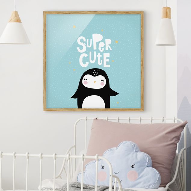 Nursery decoration Super Cute Penguin