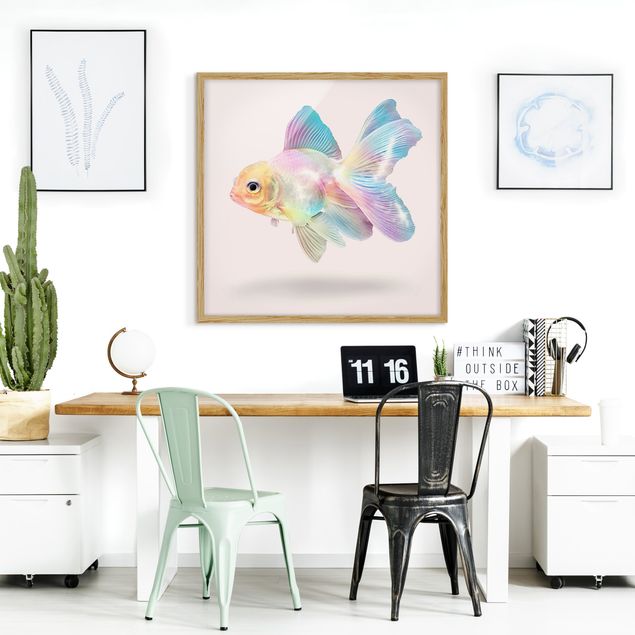 Prints fishes Fish In Pastel