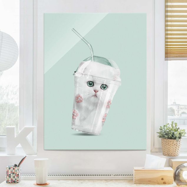 Prints Shake With Cat