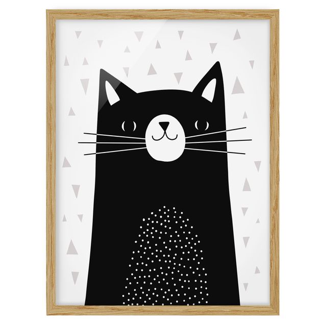 Prints nursery Zoo With Patterns - Cat