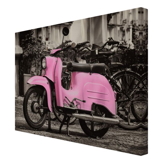 Prints Pink Scooter