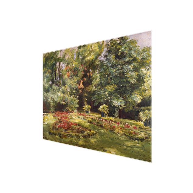 Prints trees Max Liebermann - Flower Terrace Wannseegarten