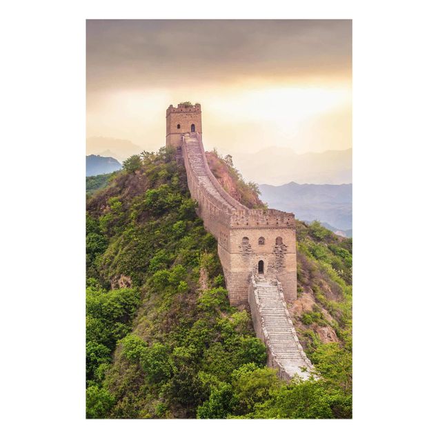 Mountain art prints The Infinite Wall Of China
