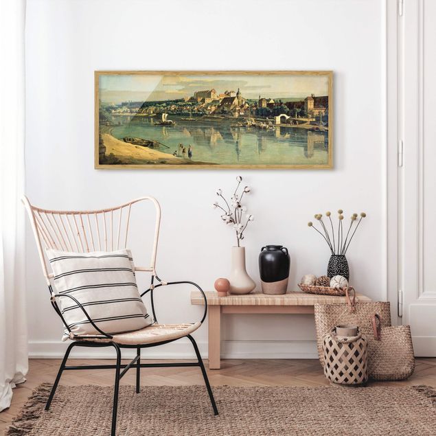 Post impressionism art Bernardo Bellotto - View Of Pirna