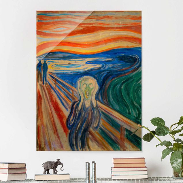 Prints multicoloured Edvard Munch - The Scream