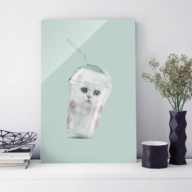 Prints Shake With Cat