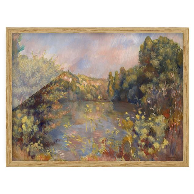 Landscape wall art Auguste Renoir - Lakeside Landscape