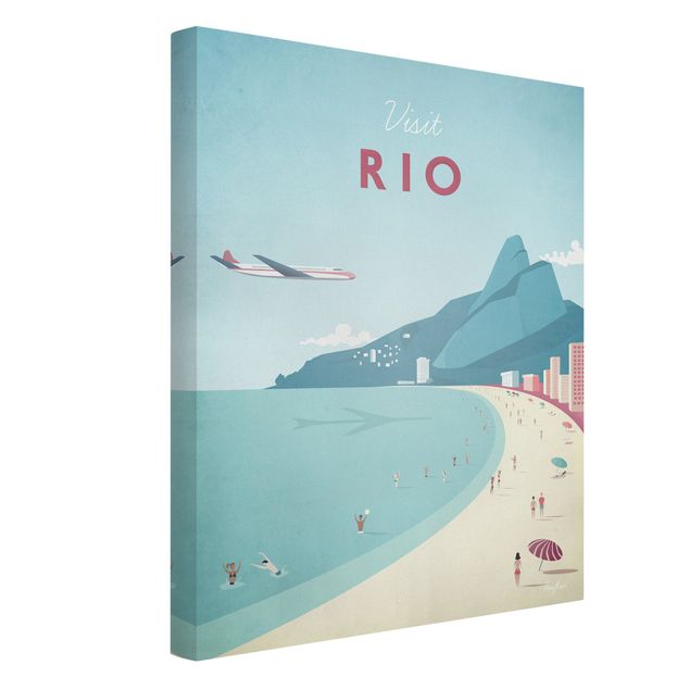Sea prints Travel Poster - Rio De Janeiro