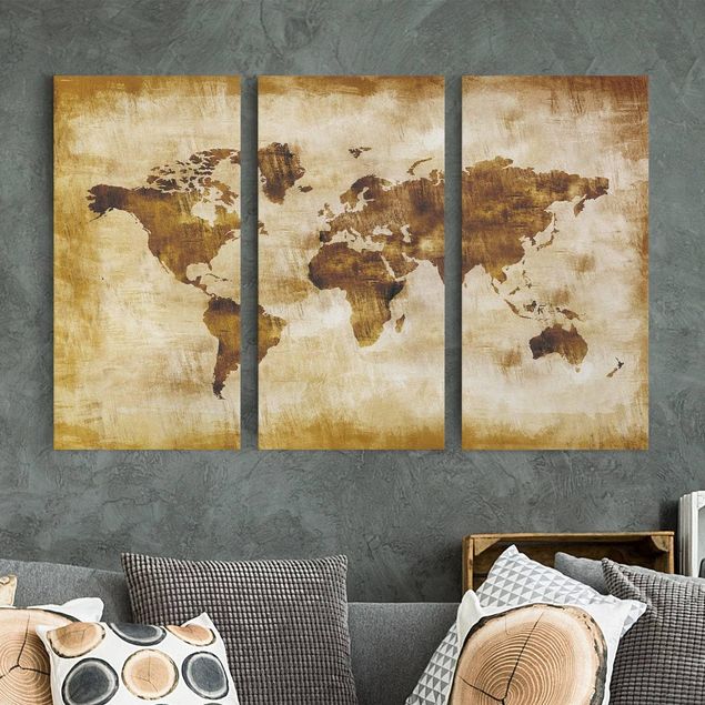 Kitchen Map of the world