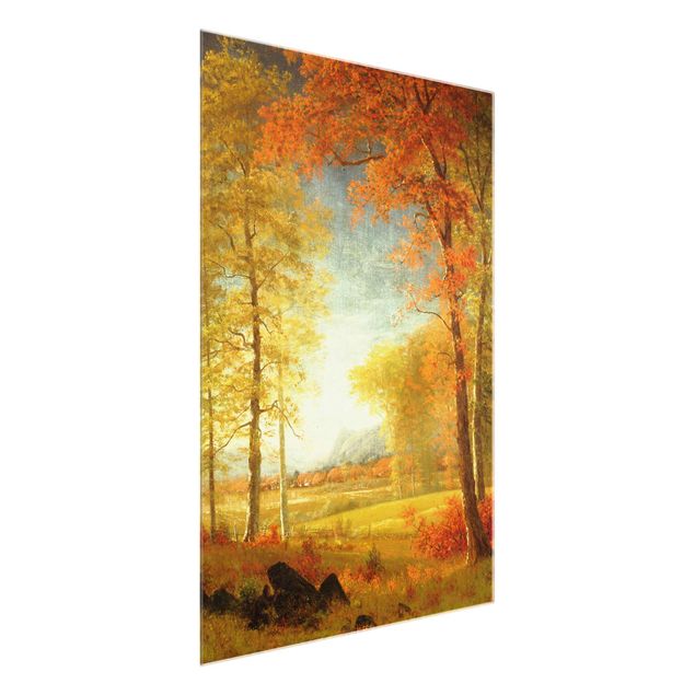 Art styles Albert Bierstadt - Autumn In Oneida County, New York
