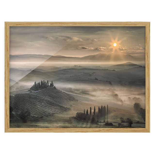 Prints modern Tuscany-Morning