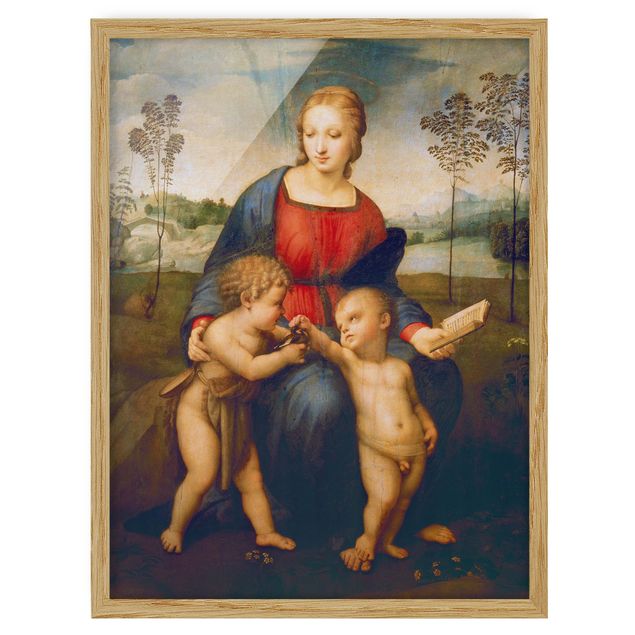 Canvas art Raffael - Madonna of the Goldfinch