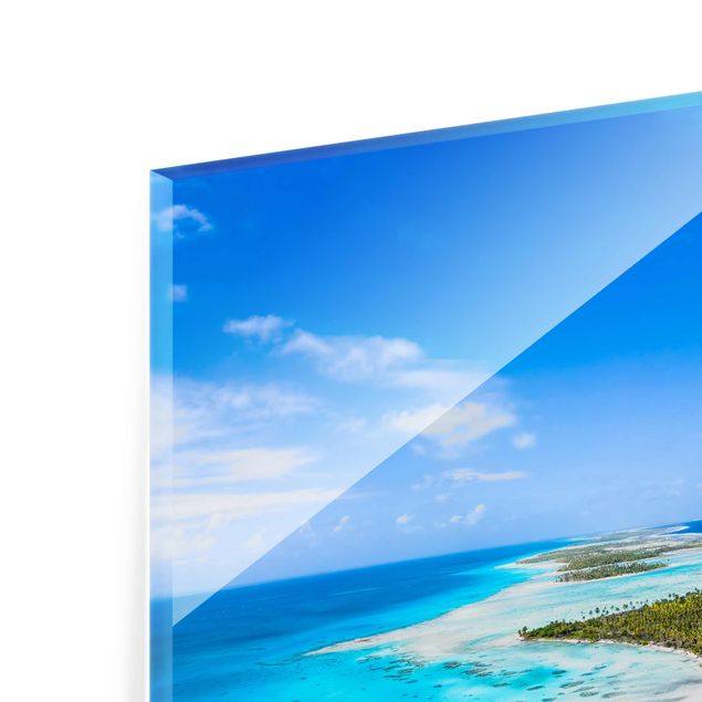 Glass prints beach Paradise On Earth