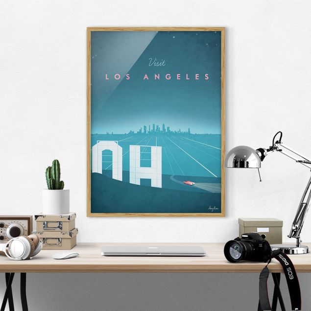 Art posters Travel Poster - Los Angeles