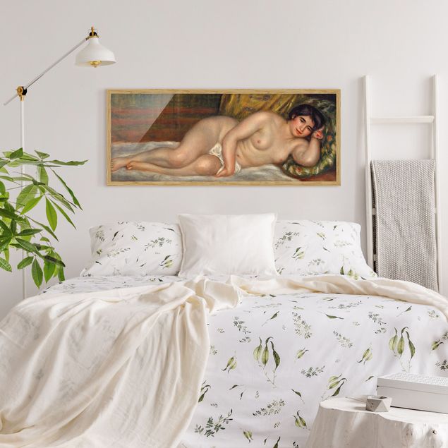 Art styles Auguste Renoir - Lying female Nude (Gabrielle)