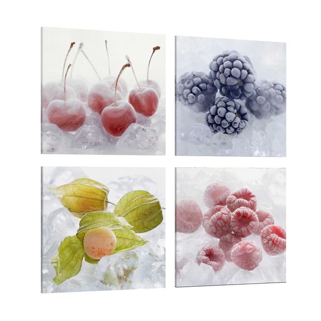Canvas prints fruits and vegetables Frozen Fruit