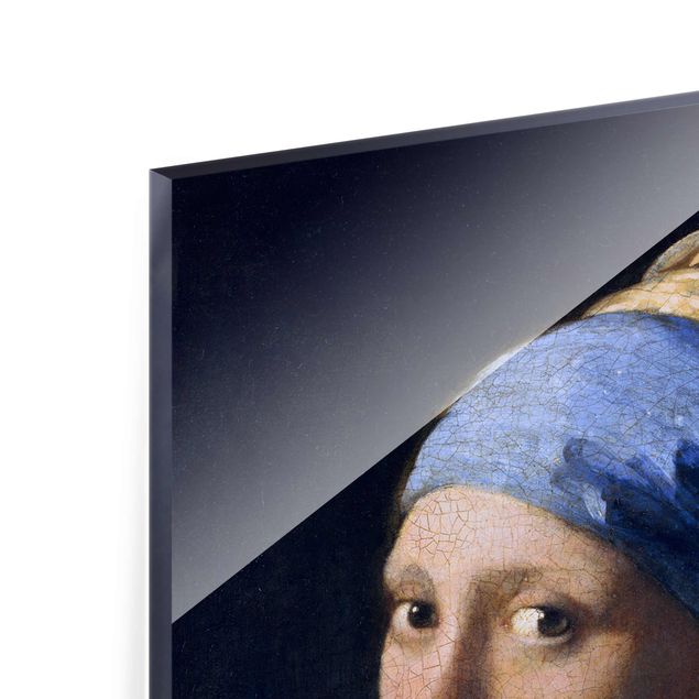 Prints blue Jan Vermeer Van Delft - Girl With A Pearl Earring