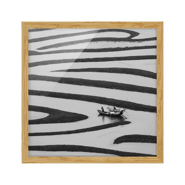Framed prints black and white Beauty Of Simple Life