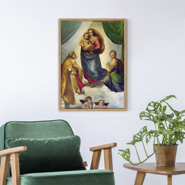 Expressionism Raffael - The Sistine Madonna