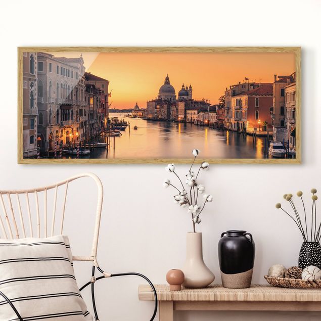 Prints Italy Golden Venice