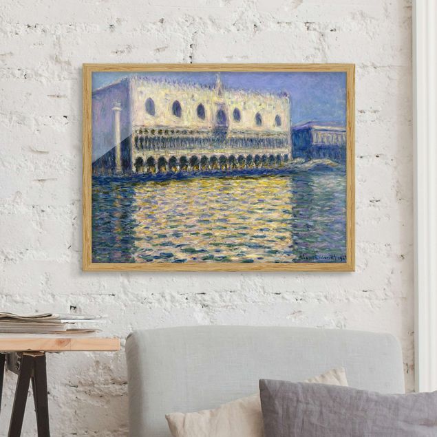 Impressionist art Claude Monet - The Palazzo Ducale