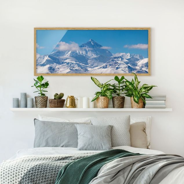 Mountain prints Mount Everest