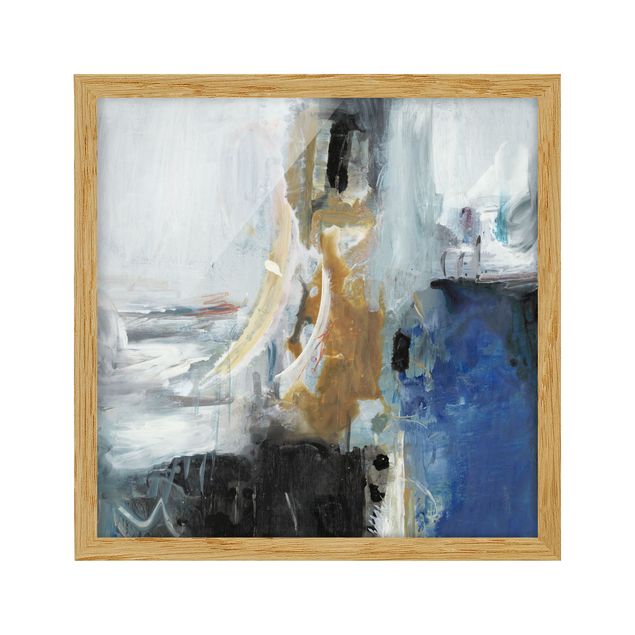 Framed abstract prints Interplay Abstract I