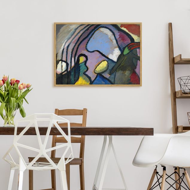 Art style Wassily Kandinsky - Study For Improvisation 10