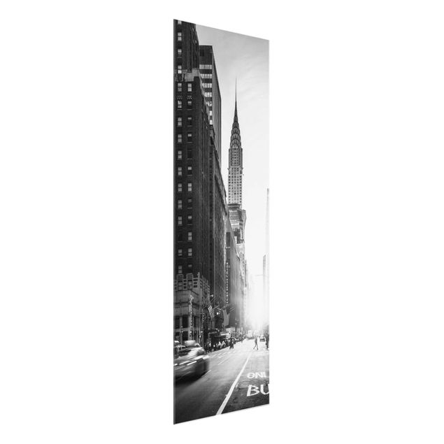 Glass prints architecture and skylines Lively New York