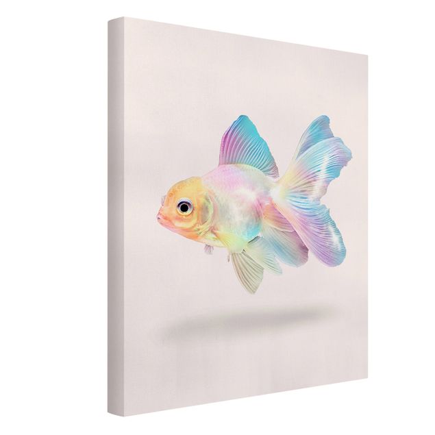 Canvas art Fish In Pastel