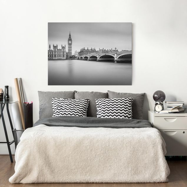 Prints London Westminster Bridge And Big Ben