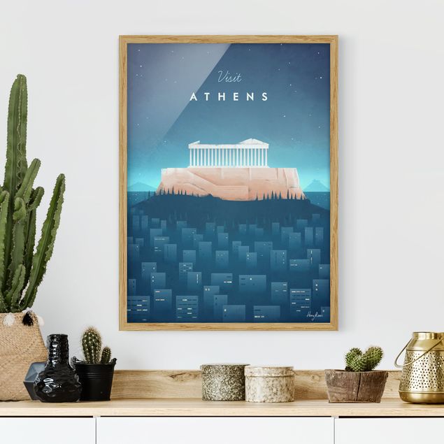 Kitchen Travel Poster - Athens
