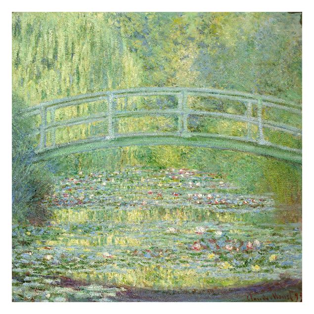 Contemporary wallpaper Claude Monet - Japanese Bridge