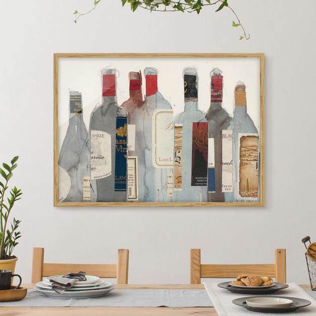 Modern art prints Wine & Spirits I