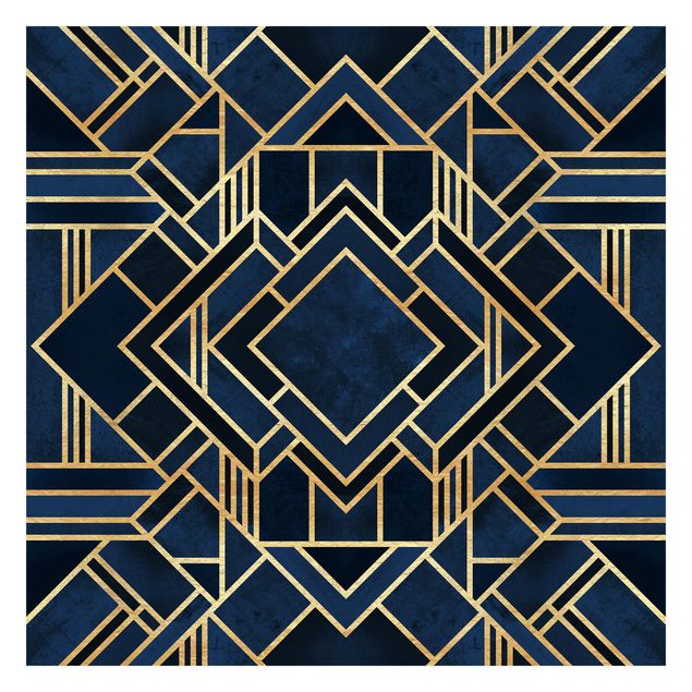Wallpapers patterns Art Deco Gold