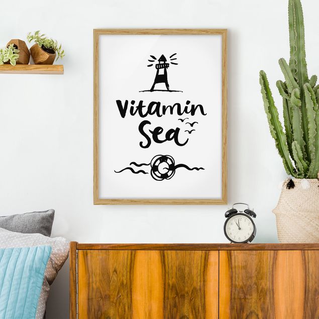 Prints quotes Vitamin Sea