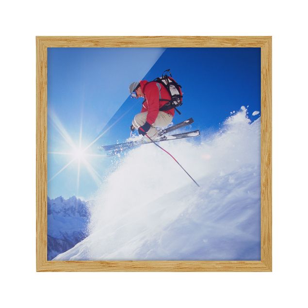 Sports prints Ski Jumping