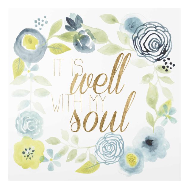 Prints Garland With Saying - Soul