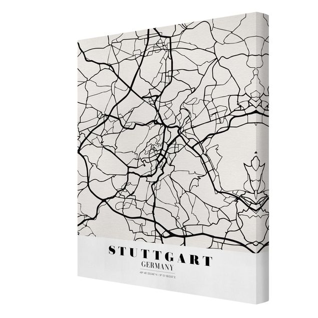 Prints Stuttgart City Map - Classic