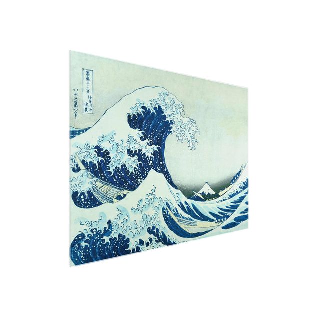 Prints landscape Katsushika Hokusai - The Great Wave At Kanagawa