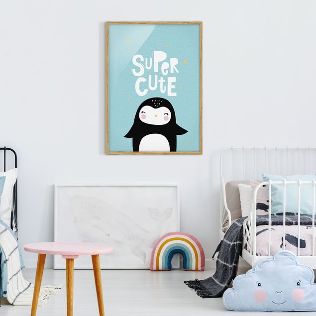 Prints nursery Super Cute Penguin