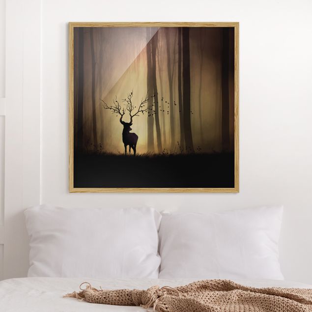 Landscape canvas prints The Lord Of The Forest