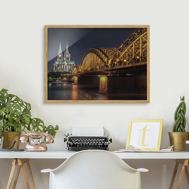 Modern art prints Cologne Cathedral