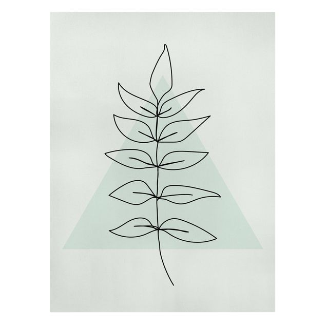 Contemporary art prints Branch Geometry Triangle Line Art