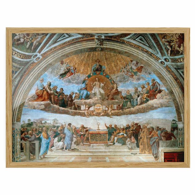 Art prints Raffael - Disputation Of The Holy Sacrament