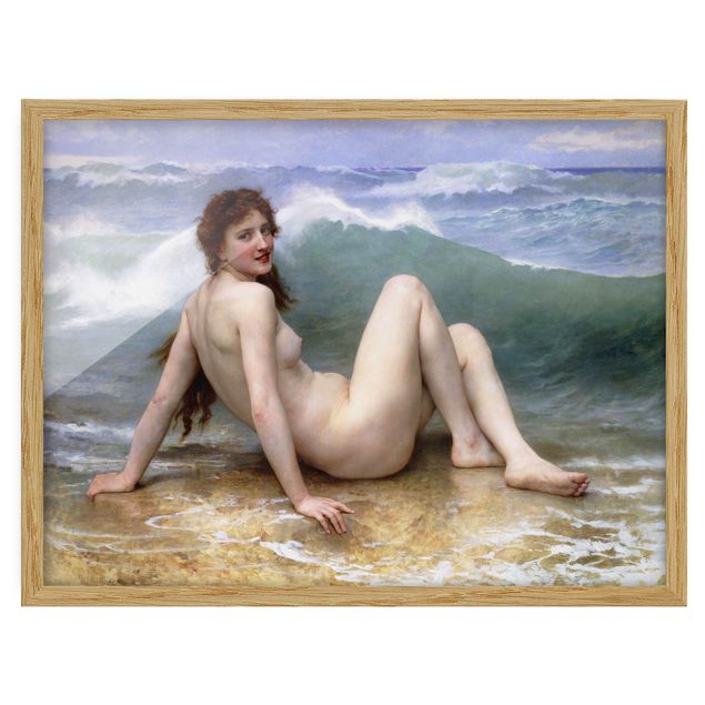 Modern art prints William Adolphe Bouguereau - The Wave