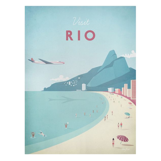 Art prints Travel Poster - Rio De Janeiro