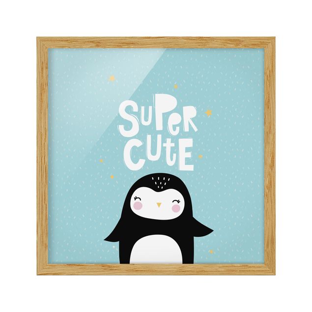 Prints quotes Super Cute Penguin