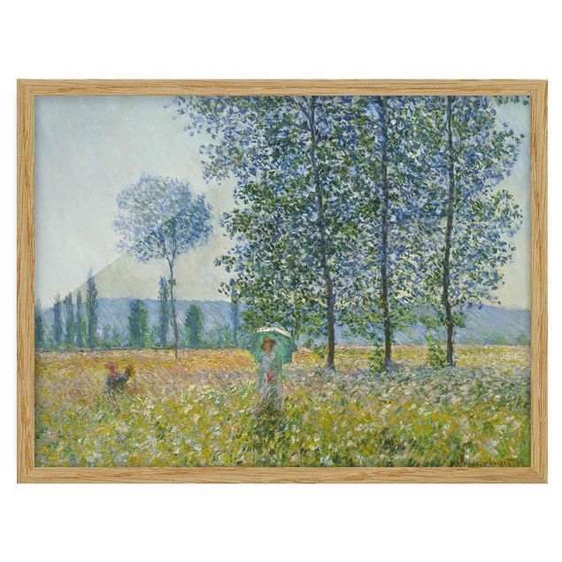Landscape wall art Claude Monet - Fields In Spring